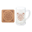 Vegvísir-oluttuoppi ja lasinalunen, 500 ml