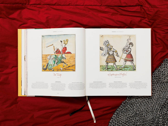 Medieval Games. The Book of Tournaments of Emperor Maximilian I - Freydal (German, French, English)