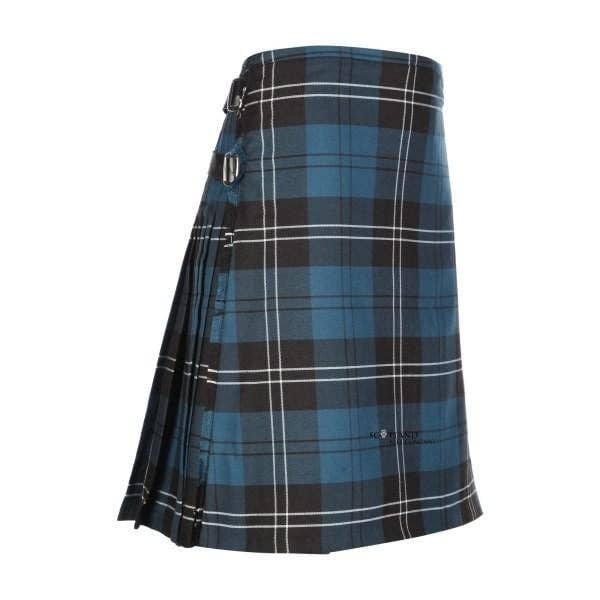 Miesten kiltti – 8 yardia, polyviskoosi, Ramsay Blue