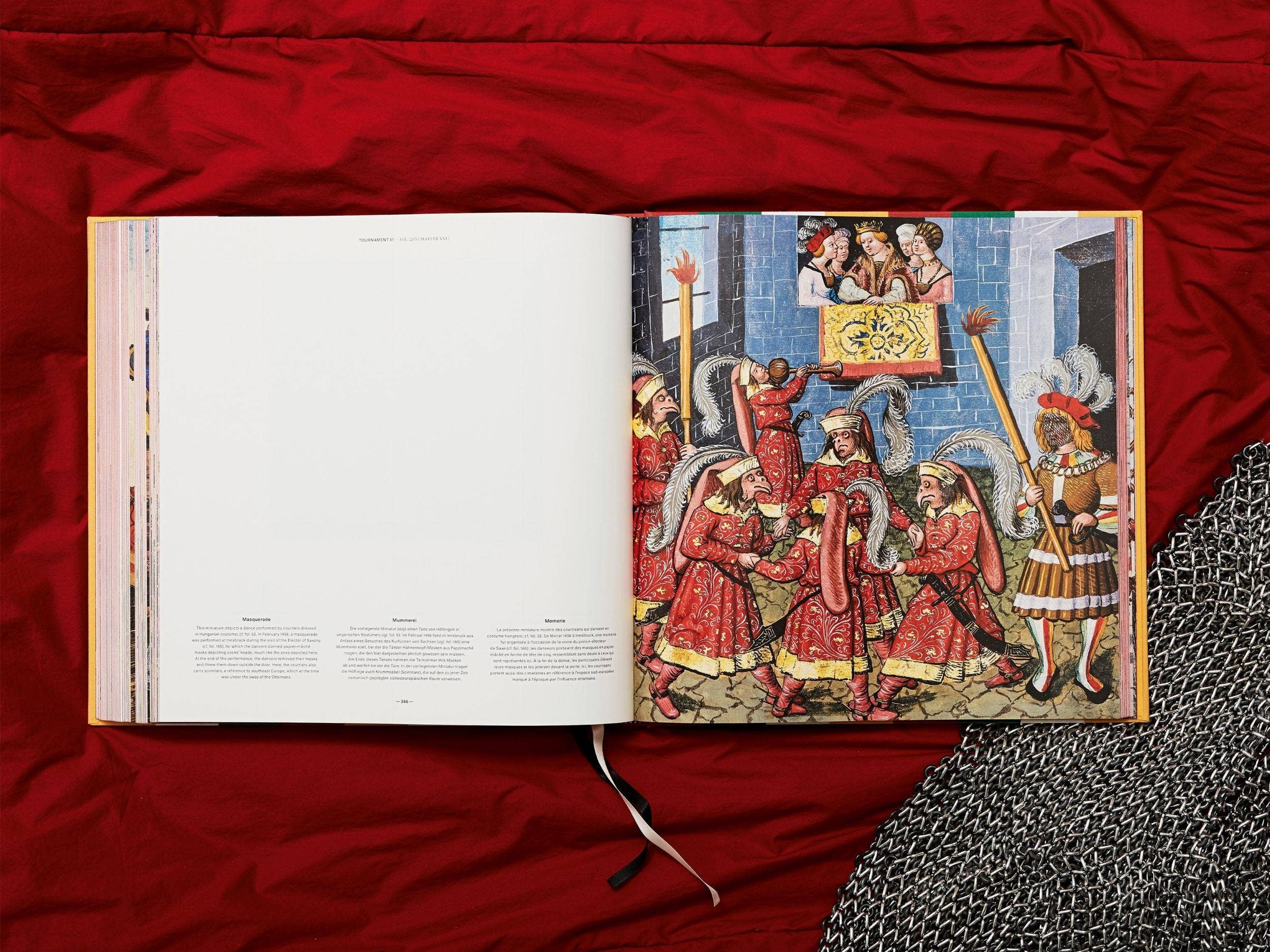 Medieval Games. The Book of Tournaments of Emperor Maximilian I - Freydal (German, French, English)