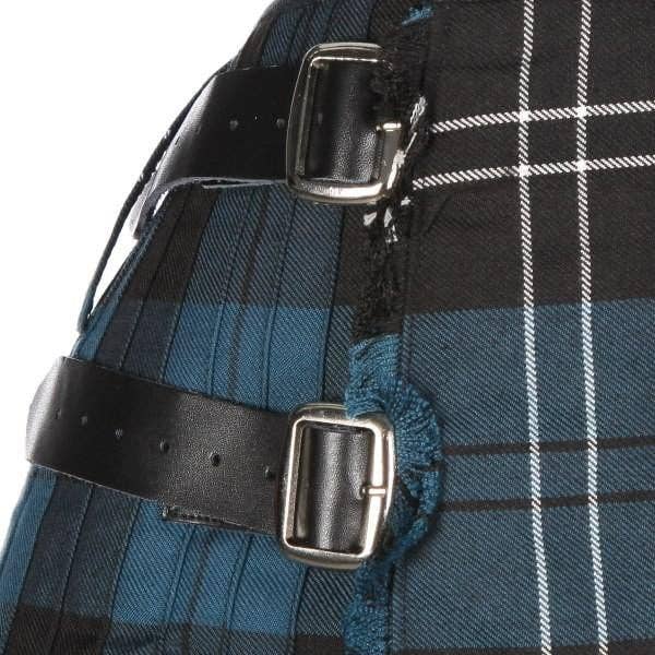 Miesten kiltti – 8 yardia, polyviskoosi, Ramsay Blue