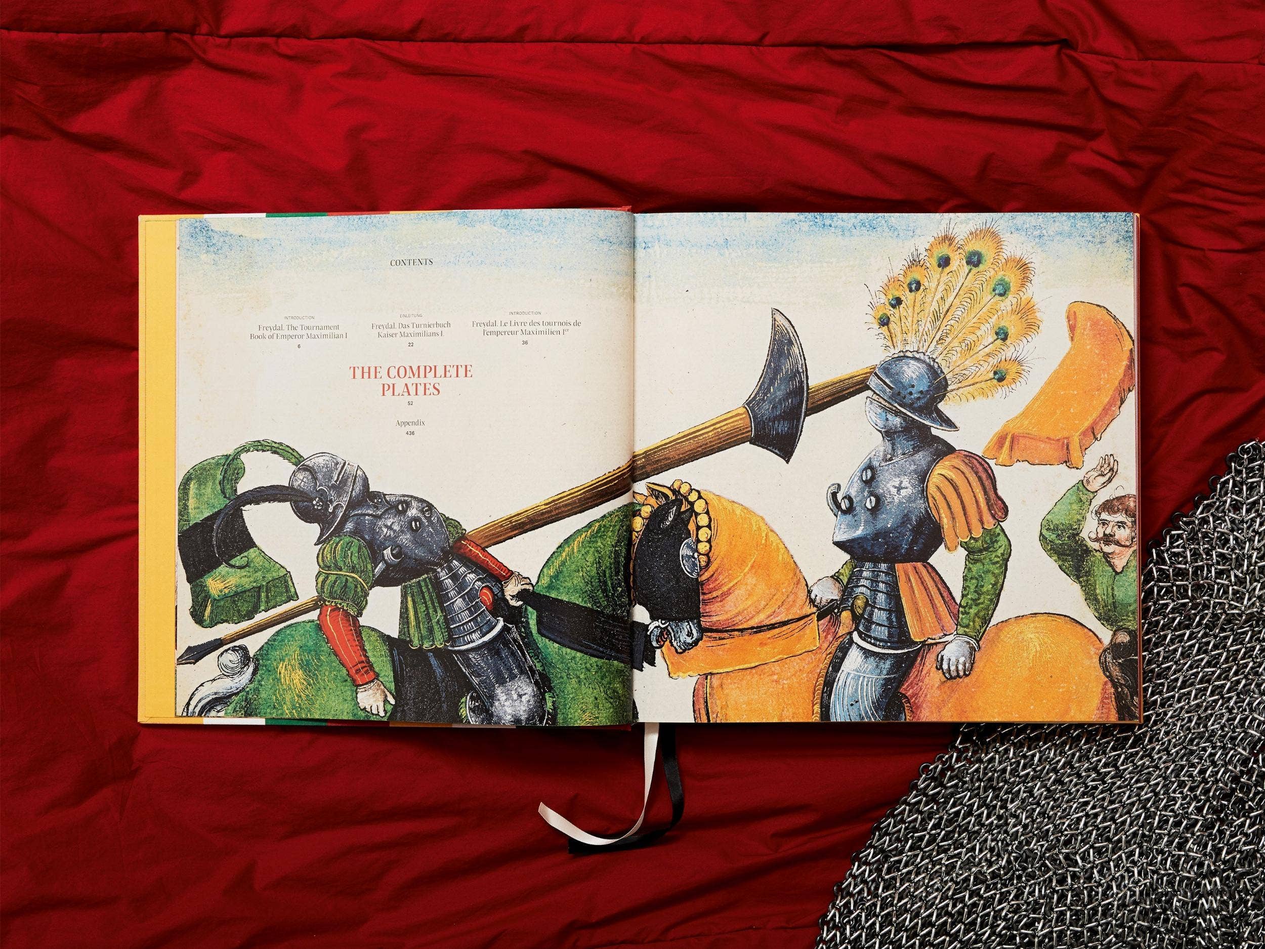 Medieval Games. The Book of Tournaments of Emperor Maximilian I - Freydal (German, French, English)