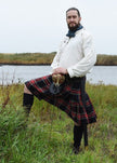 Kiltti 8 jaardin Black Stewart tartan